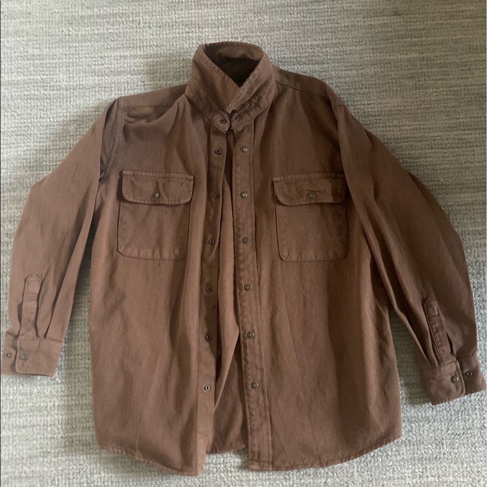 Brown coat